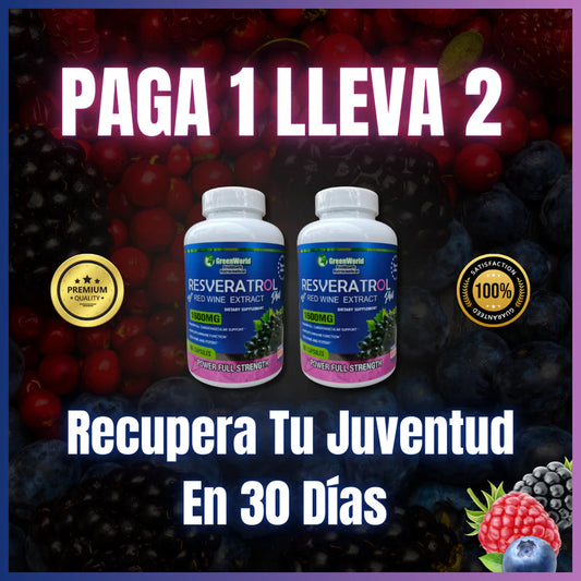 2X1 RESVERATROL - JUVENTUD